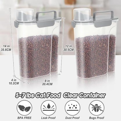 5Lbs Airtight Cat Dog Food Storage Container - Image 5