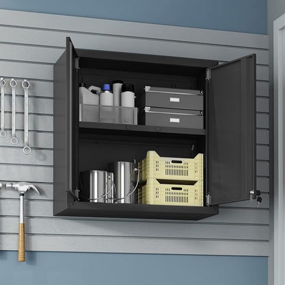 Manhattan Comfort Fortress Storage Units, Charcoal Gray - Image 5