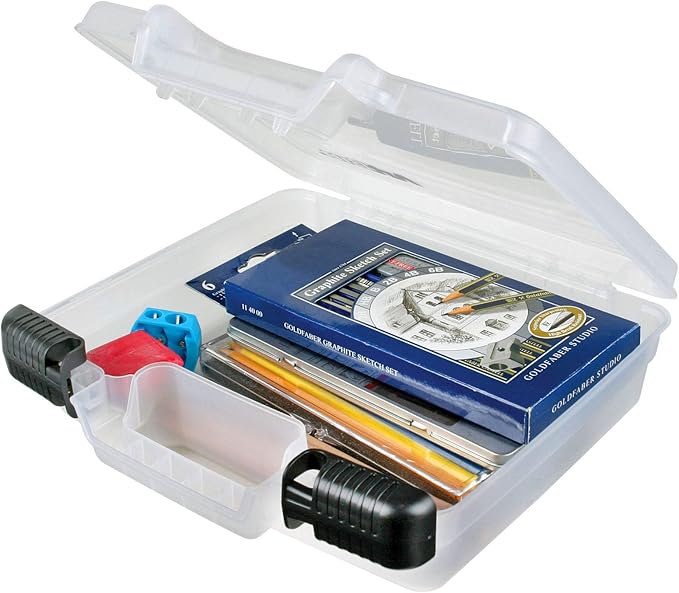 ArtBin 6972AB 10 inch Quick View Deep Base Carrying Case, Portable Art & Craft by ArtBin