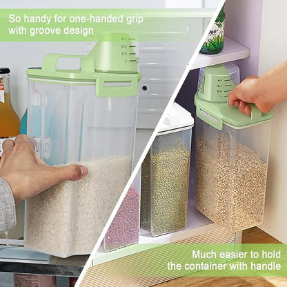 TBMax Small Rice Storage Container -5 Lbs Cereal Dispenser - Image 6