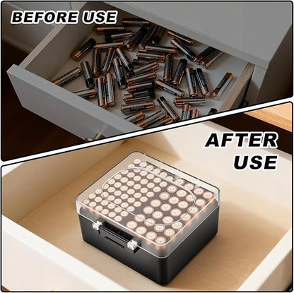 FULLCASE Battery Storage Organizer Box, Holder Container - Image 6