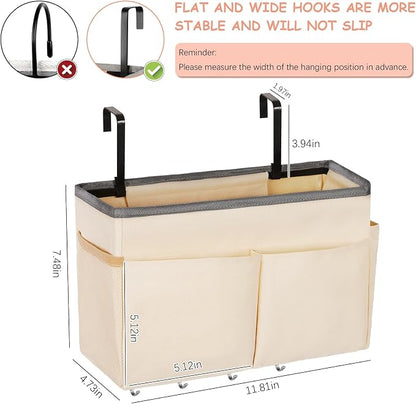 Bedside Storage Organizer 5 Pockets - Image 2