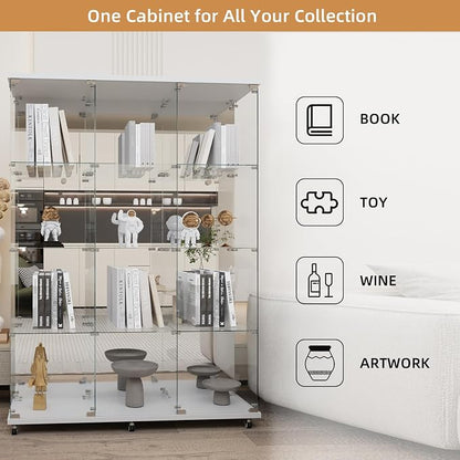 Beauty4U Glass Display Cabinet - Image 5
