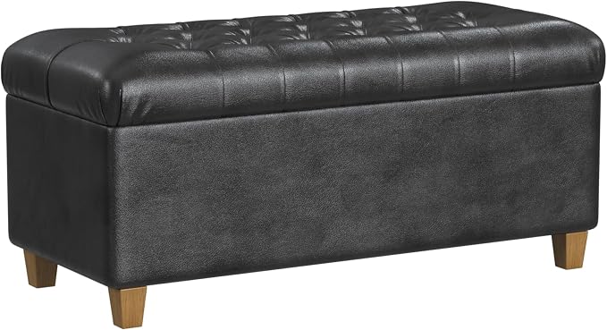 HomePop 40" Button Tufted Storage Bench by HomePop