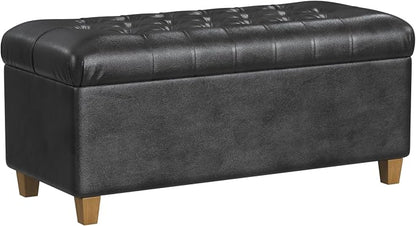 HomePop 40" Button Tufted Storage Bench by HomePop