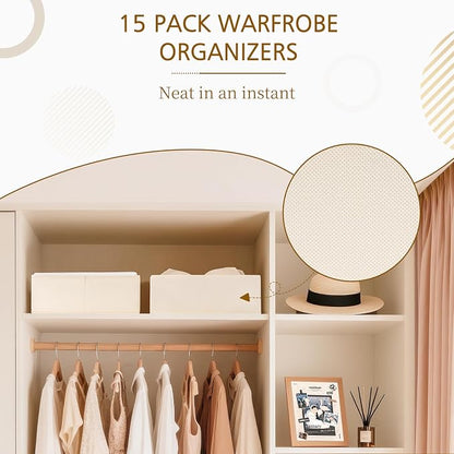 Criusia 15 Pack Drawer Organizer - Image 8
