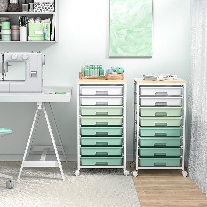 Rolling Storage Utility Cart Organizers - Image 8