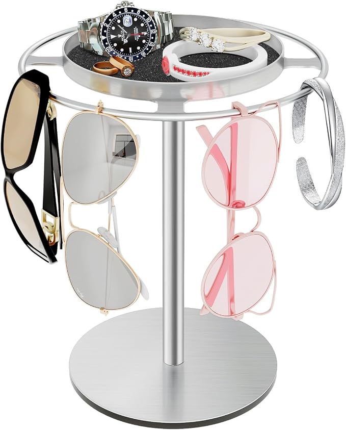 LSK Metal Sunglasses Organizer, Glasses Holder Stand by LSK