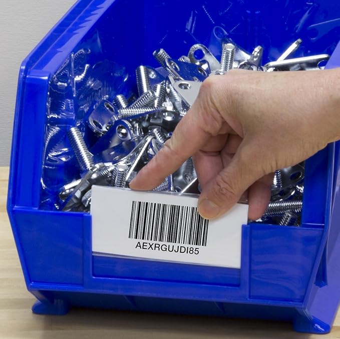 Akro-Mils 29301 Clear Protective Plastic Label Holder and Labels - Image 4