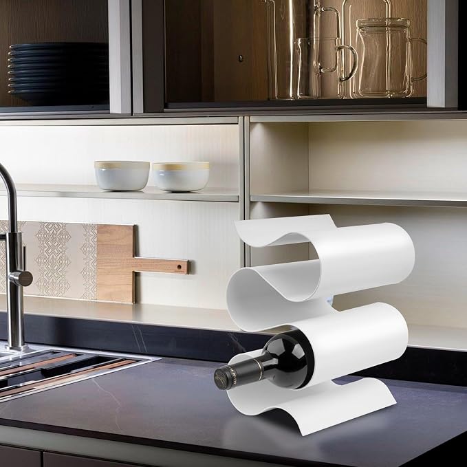 Wine Rack Countertop, Freestanding Creativity Modern Small Wine Holder - Image 6