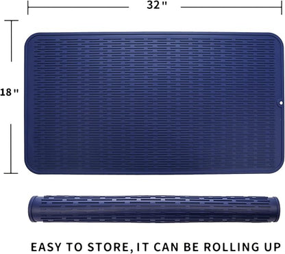 Silicone Dish Drying Mat for Multiple Usage, Easy clean, Eco-friendly, - Image 2
