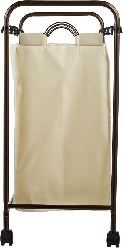 Household Essentials 7173 Rolling Quad Laundry Sorter - Image 4