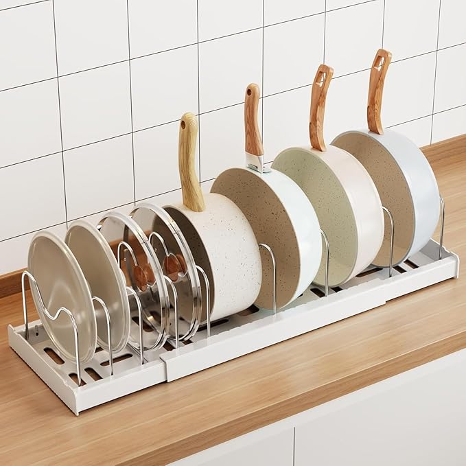 Pots and Pans Organizer Under Cabinet by MUSTORN