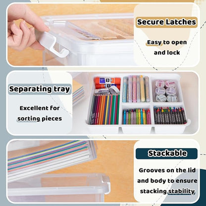 TERGOO 17 QT Craft Organizers and Storage - Image 6