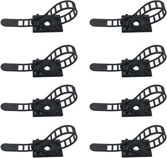 1000 Pieces Cable Management Desk Cord Organizer Cable Ties Wire Fasteners Clips by RayTour