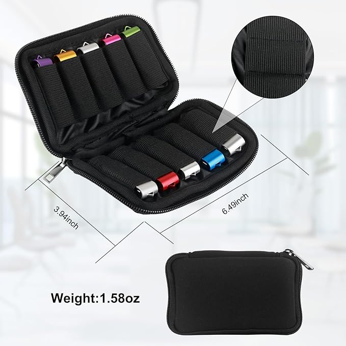 Flash Drive Case USB Storage Case 10 Slots, Portable Thumb Drive USB Holder - Image 7