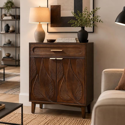 Ahokua Mid Century Modern Accent Cabinet - Image 7