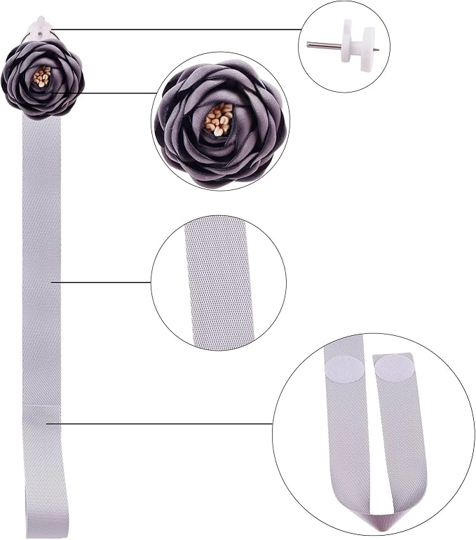 6PCS Bow Holder Hair Bow Organizer, Baby Decorative Hair Accessories Organizer - Image 3