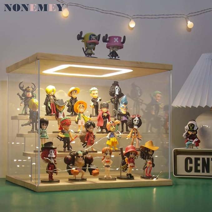 NONEMEY Clear Acrylic Display Case Stand - Image 4