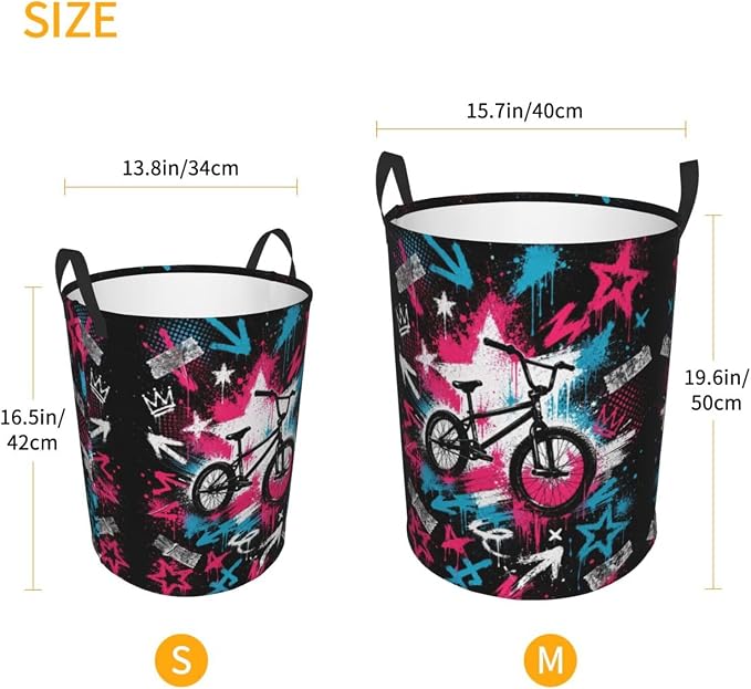 Laundry Basket Dirty Clothes Hamper - Image 2
