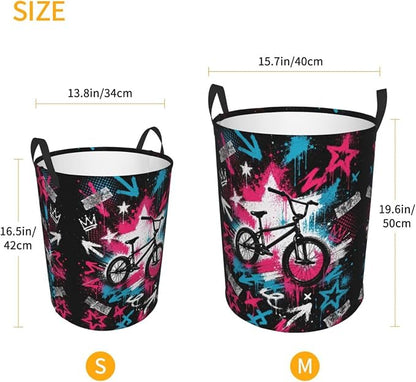 Laundry Basket Dirty Clothes Hamper - Image 2