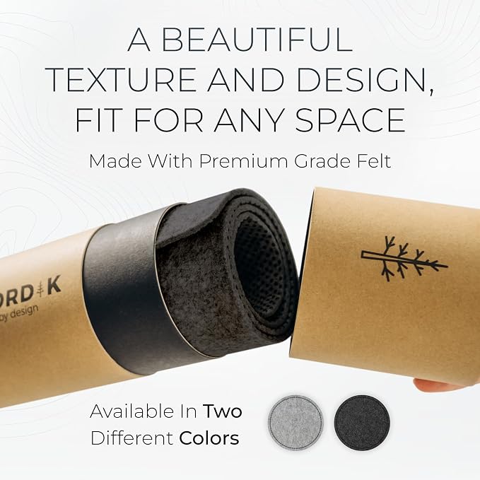 Nordik Large Felt Desk Mat - Image 2