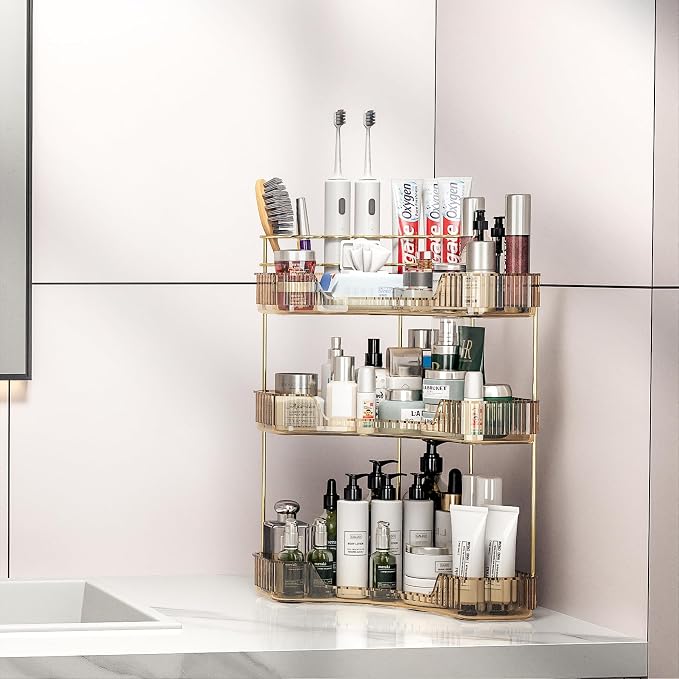 Corner Bathroom Counter Organizer - Image 3