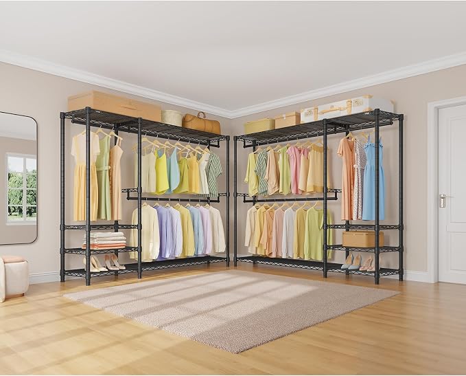 VIPEK V2 Plus Heavy Duty Clothes Rack, Portable Metal Clothing Racks - Image 4