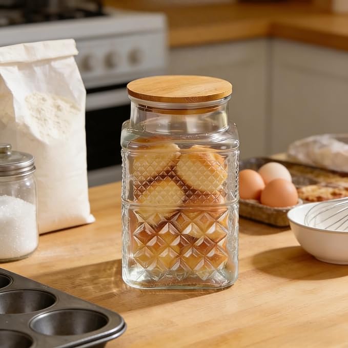 Prettidecor 60 FL OZ Large Glass Storage Jar - Image 9