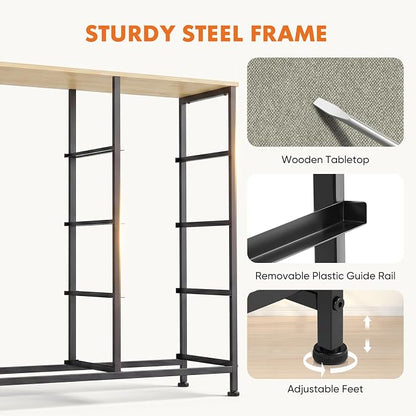 Sweetcrispy 8 Drawer Dresser for Bedroom Tall, Organizer Storage Drawers | - Image 7
