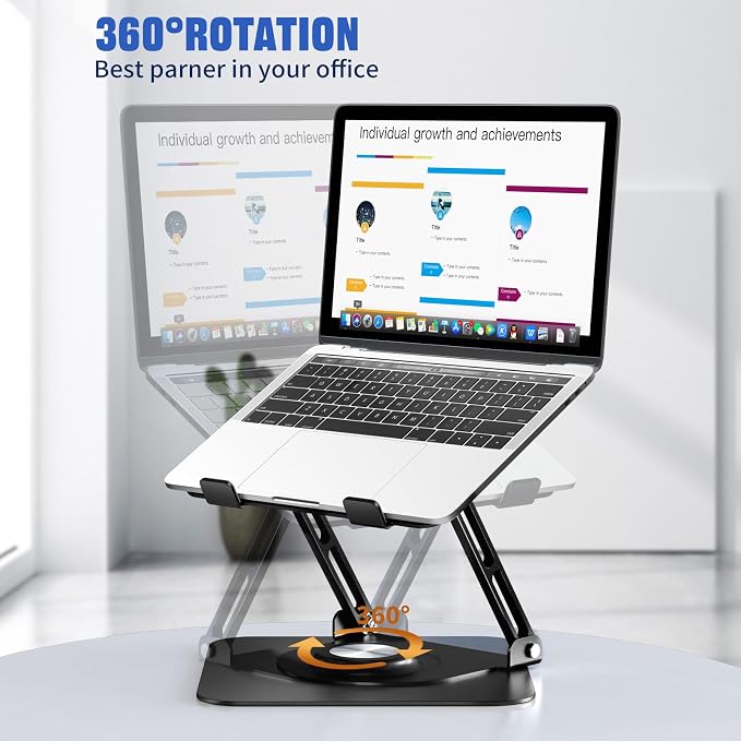 Laptop Stand for Desk, Adjustable Computer Stand - Image 2