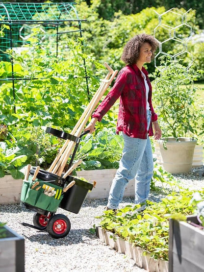 Gardener's Supply Company Heavy Duty Mobile Tool Storage Caddy | All in One by GardenersSupplyCompany