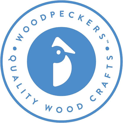 Woodpeckers Wooden Hexagon Floating Shelves - Image 7