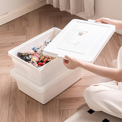 15 Quart White Stackable Storage Bins – - Image 6
