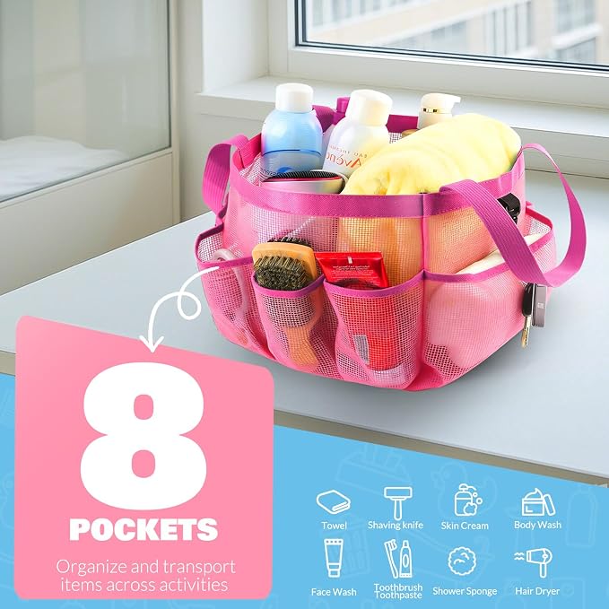 LOYEE Mesh Shower Caddy Portable - Image 3
