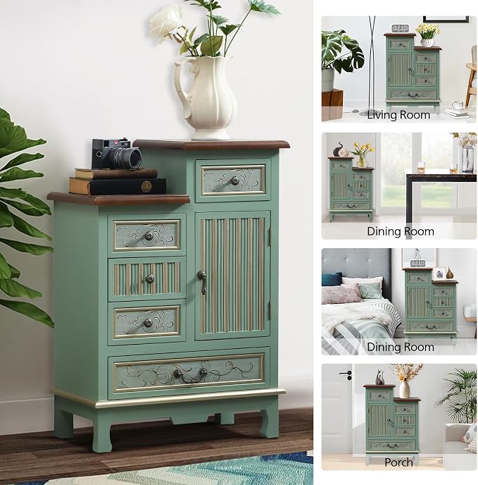 Ahokua Vintage Accent Chest - Image 7