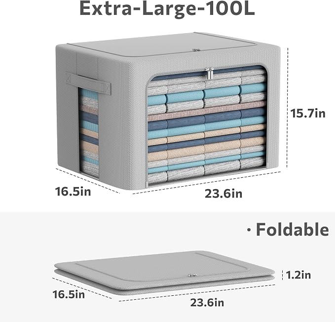 CYhom 3Pack Frame Storage Box - Image 4