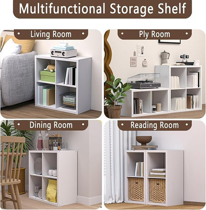 CTESNE【2026 Thick Border Wood】 Cube Storage Organizer Bookcase - Image 7