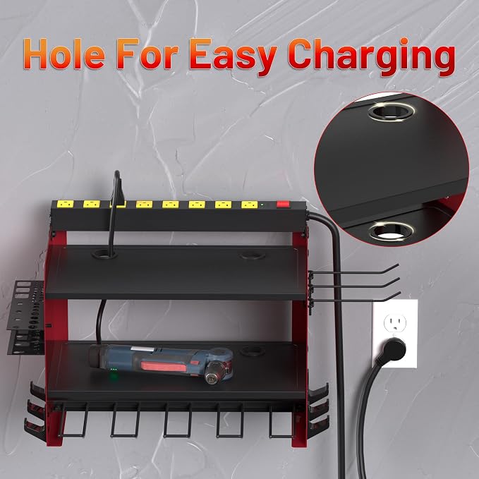 Power Tool Organizer Wall Mount - Image 8