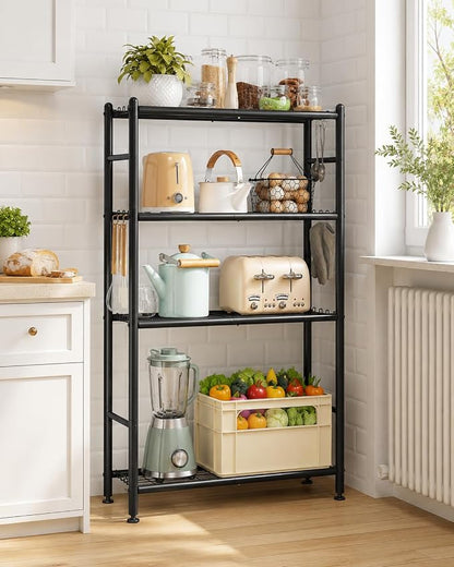 APEXCHASER Metal Storage Shelves 4-Tier, Wire Shelving Unit - Image 7