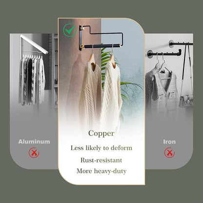 NEWRAIN Clothes Drying Rack, Laundry Racks - Image 4