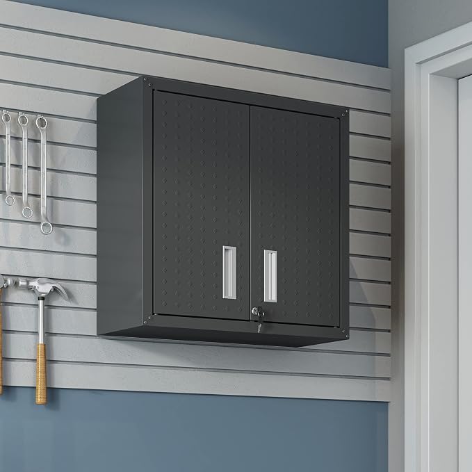 Manhattan Comfort Fortress Floating Garage Storage Cabinet - Image 2