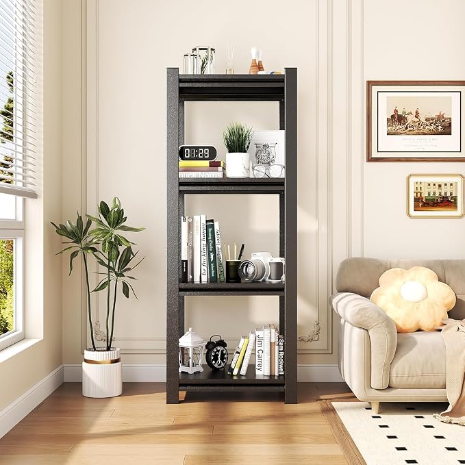 Storage Shelves, Garage Metal Shelving Unit, Adjustable, Double-Layer Column - Image 2
