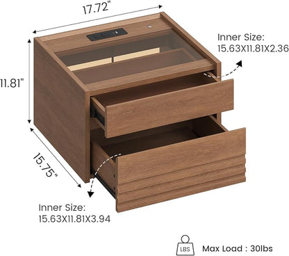 Sikaic Floating Nightstand Wall Mounted - Image 2