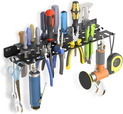 WallMount Tool Storage Rack, Plier organizer, Equipped Suspension Holes by METALTER