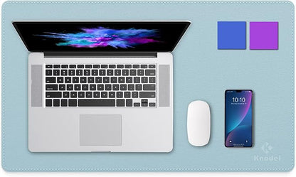 K KNODEL Desk Mat, Dual-Sided Office Desk Pad, Waterproof Desk Mat by K+KNODEL