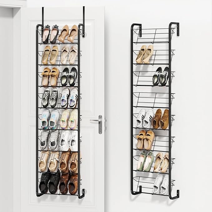SWTYMIKI Over the Door Shoe Organizer by SwtyMiki-TidyHomeSweetLife