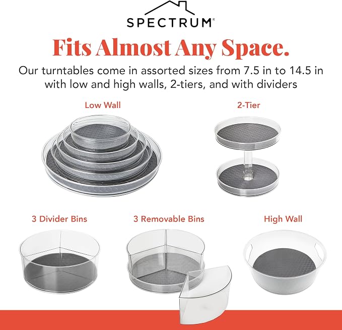 Spectrum XXL Lazy Susan Organizer 14.5 in - Image 5