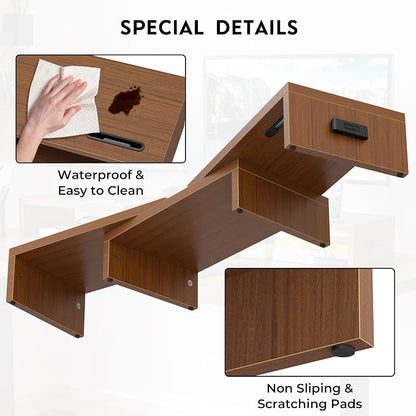 BONTEC Dual Monitor Stand Riser - Image 7