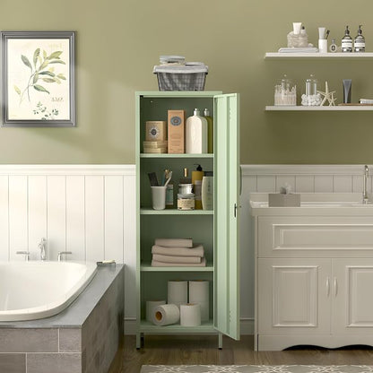 Metal Locker Storage Cabinets Lockable Single File Storage Cabinet - Image 9